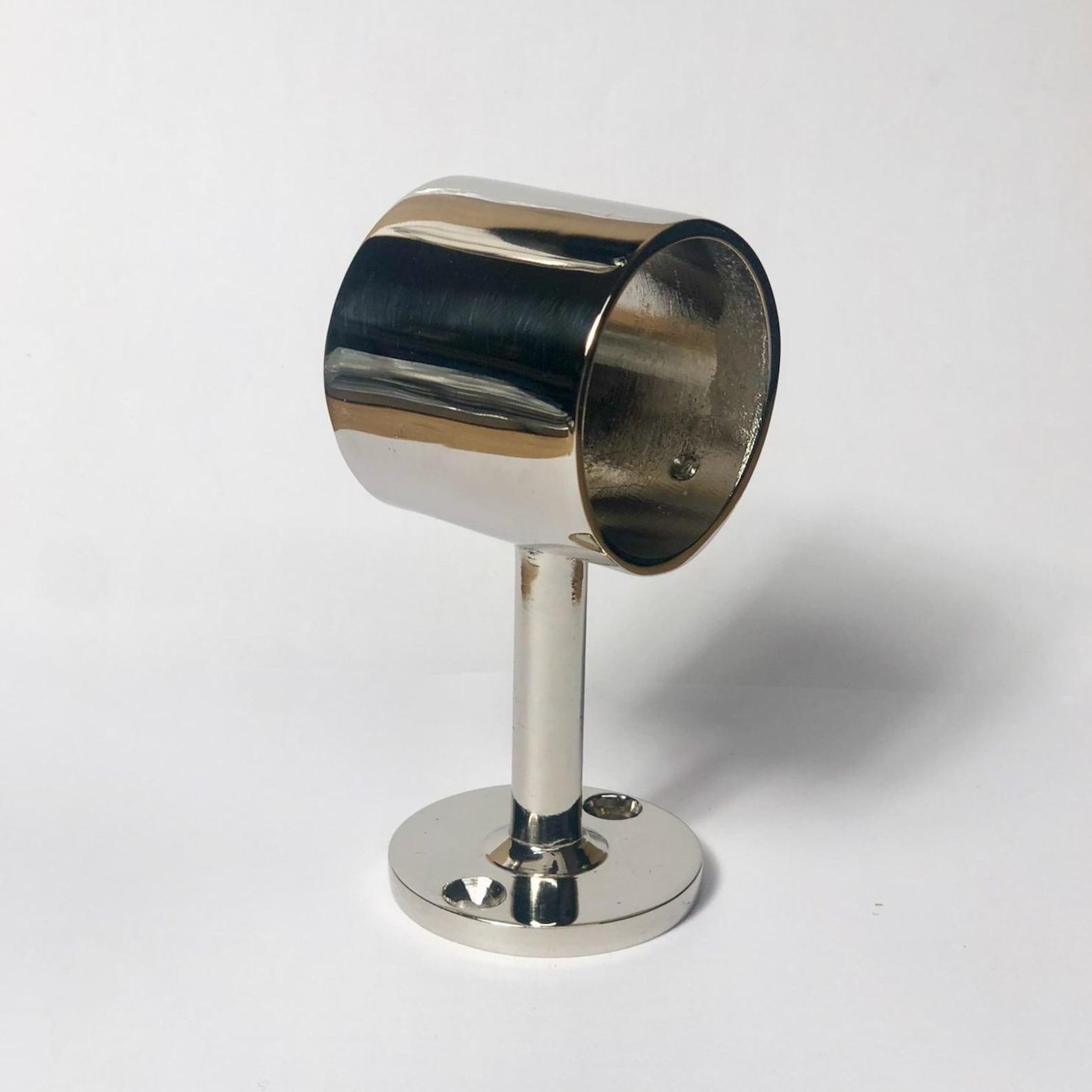 Solid Brass Bracket for 38mm Pole - 1.5" Diameter Rods - Image 2