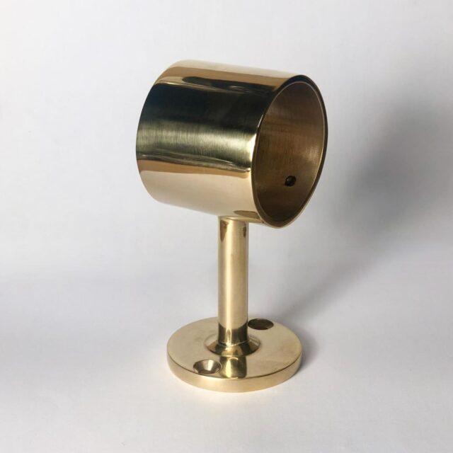 Solid Brass Bracket for 38mm Pole - 1.5" Diameter Rods